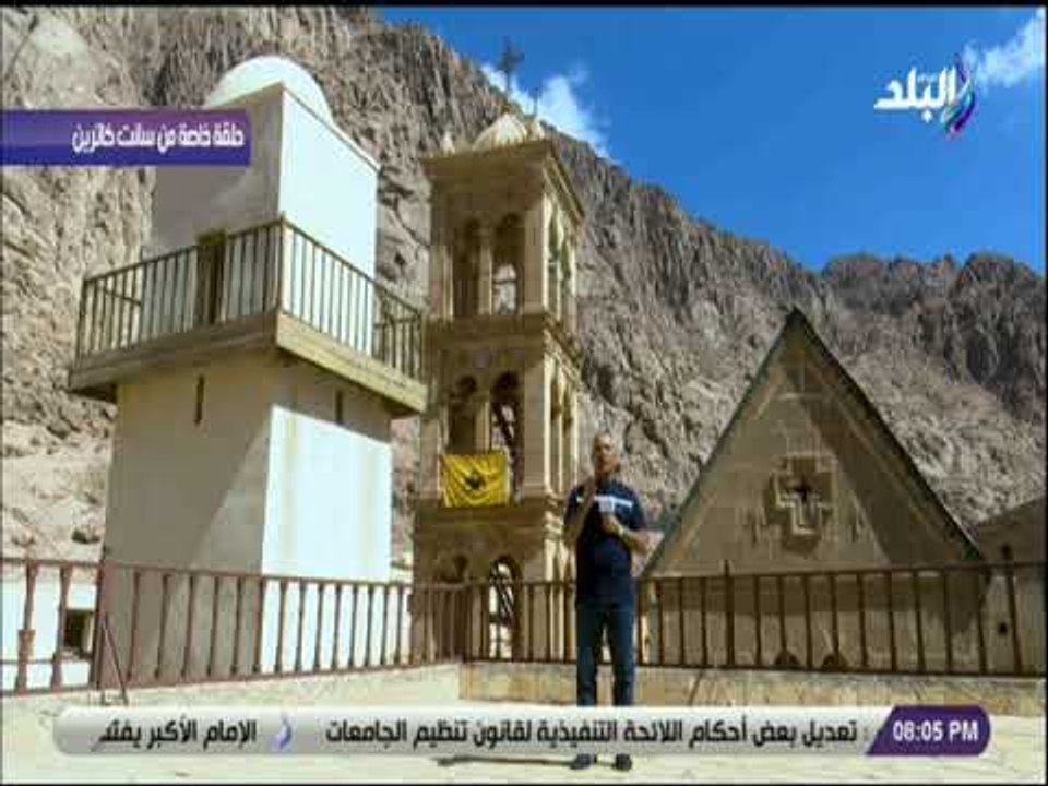 علي مسئوليتي - أحمد موسى من داخل دير سانت كاترين: مصر لا تفرق بين أبنائها