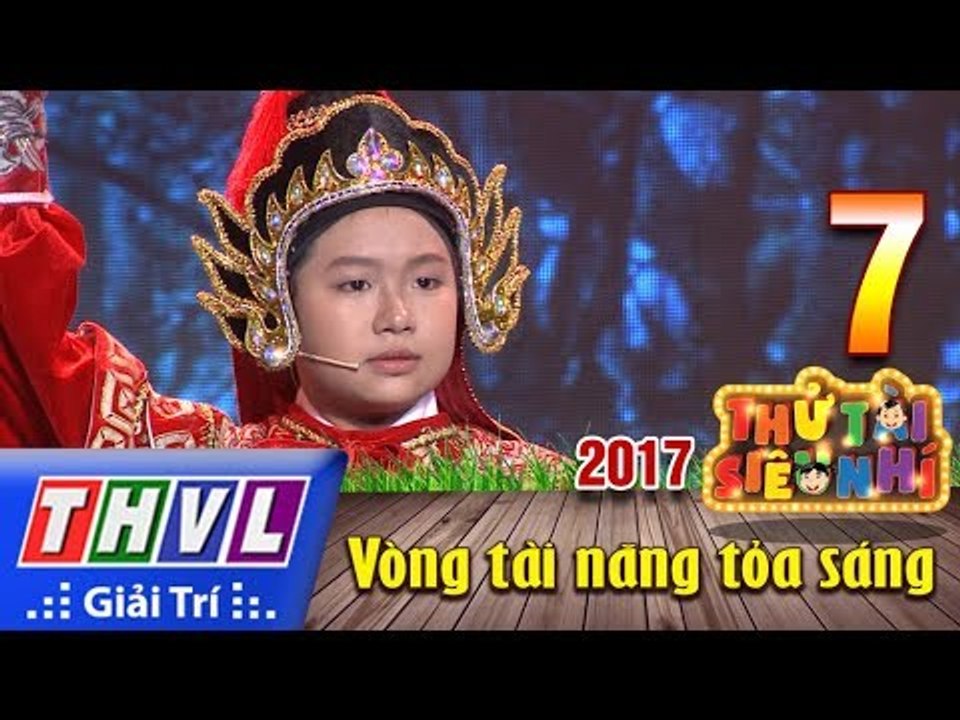THVL | Thử tài siêu nhí 2017- Tập 7[5]: Trích đoạn "Đại chiến Bạch Đằng giang"  - Trương Trọng Nhân