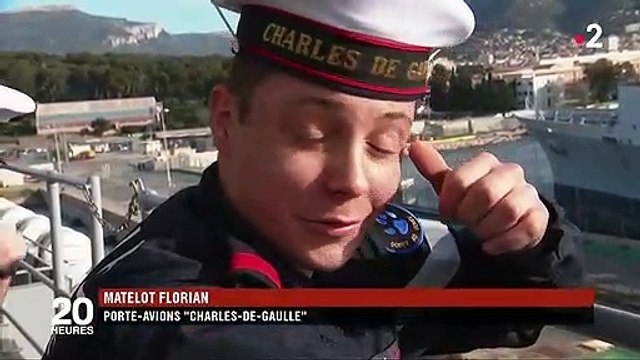 Porte-avions Charles-de-Gaulle : les pilotes sur le pont