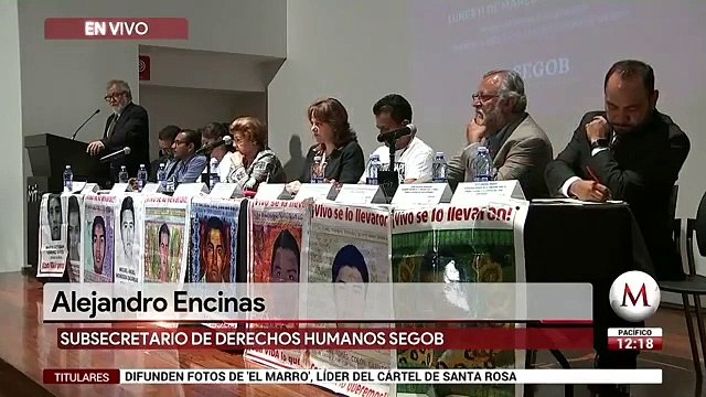 Alejandro Encinas habla sobre el caso Ayotzinapa