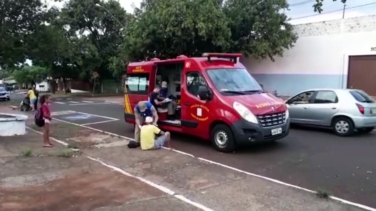 Homem cai e fica ferido ao bater a cabeça no Floresta