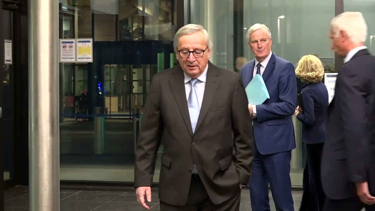 May arrives in Strasbourg for talks ahead of meaningful vote