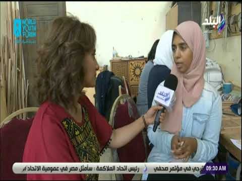 صباح البلد - متدربة بورشة صناعة الخشب ببيت جميل: اسعى لدمج جميع الحرف اليدوية فى عمل واحد