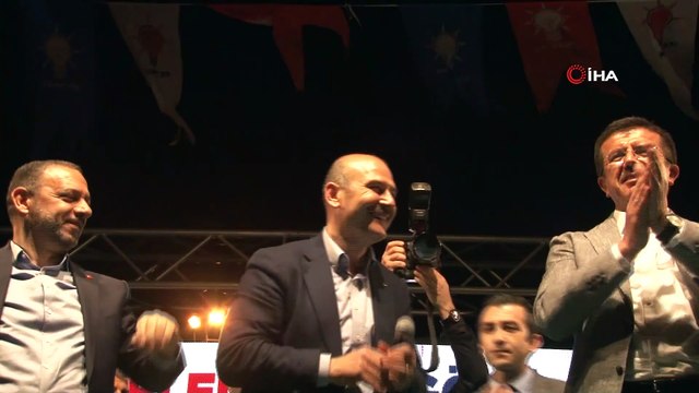 Bakan Soylu İzmir’de konuştu: “Kılıçdaroğlu PKK’yı aynı FETÖ gibi belediyelere sızdırıp insanları tedirgin edip yarın çok büyük çatışma ve kaosun önünü açmaktadır”