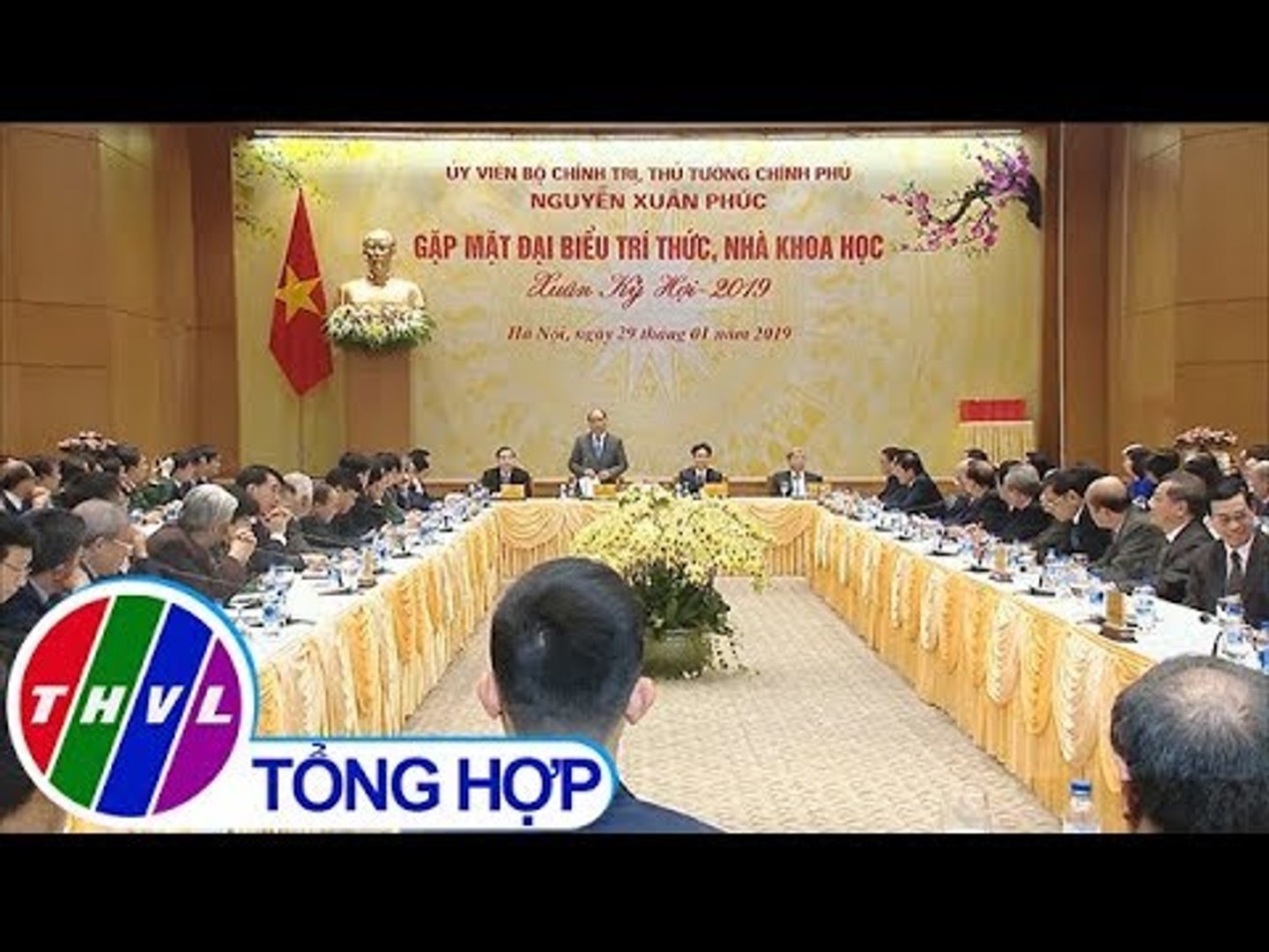 ⁣THVL | Thủ tướng Nguyễn Xuân Phúc gặp mặt, chúc Tết các đại biểu trí thức, nhà khoa học