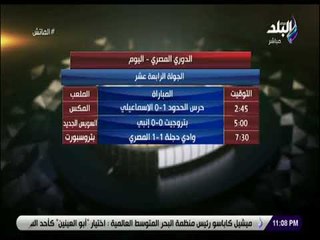 Скачать видео: الماتش - هاني حتحوت  يهنئ أبو العينين بجائزة نوبل المتوسطي..ويكشف عن أجواء ساخنة داخل القلعة الحمراء