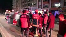 Elazığ'da otomobil takla attı: 2 yaralı