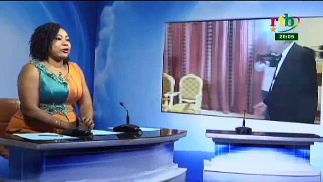 RTB - Audience du Premier Ministre avec le Président Afrique subsaharienne du groupe bancaire BNP Paribas