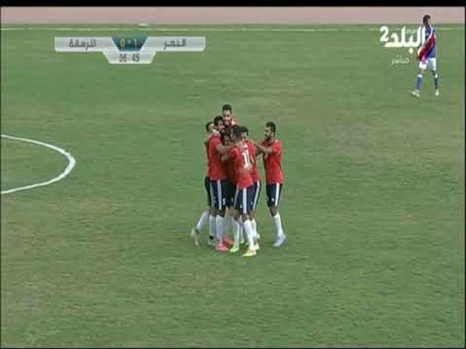 ملعب البلد - محمود صقر يحرز الهدف الأول للنصر أ...