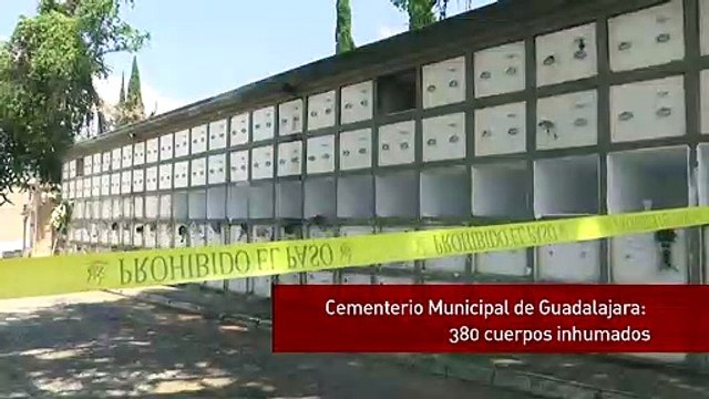 Se han inhumado mas de 750 cuerpos no identificados en Guadalajara