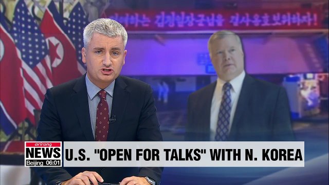 U.S. still open for talks with N. Korea amid ongoing sanctions: Biegun