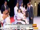 صدى البلد - فى لفتة انسانية...الرئيس السيسي يصعد المسرح ليصافح ابطال مصر للكارتيه من ذوي الإعاقة
