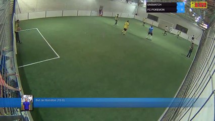 But de Hamilton  (15-9) - ENSMATCH Vs FC POKEMON  - 11/03/19 21:00 - LIGUE 3 - Poitiers Game Parc