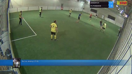 But de Jeremy (17-9) - ENSMATCH Vs FC POKEMON  - 11/03/19 21:00 - LIGUE 3 - Poitiers Game Parc