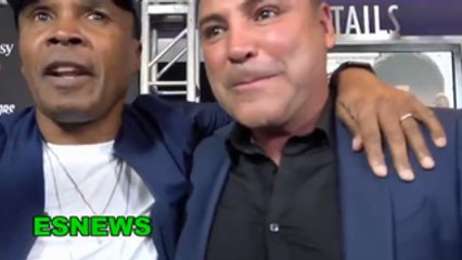 Oscar De La Hoya, Sugar Ray Leonard Bust Chops On Being Bigger Draw