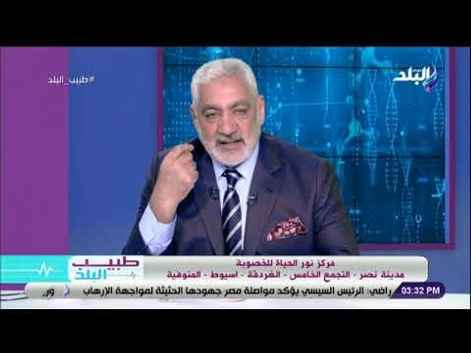 طبيب البلد - معلومات يجب عليك معرفتها قبل عمليات الحقن المجهري مع الدكتور عبد اللطيف سويلم