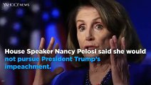Pelosi on impeaching Trump- 'He's just not worth it' Barring 'overwhelming' new evidence, pursuing impeachment would prove to...