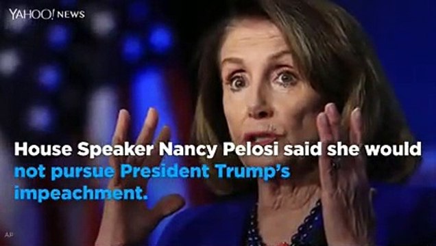 Pelosi on impeaching Trump- 'He's just not worth it' Barring 'overwhelming' new evidence, pursuing impeachment would prove to...