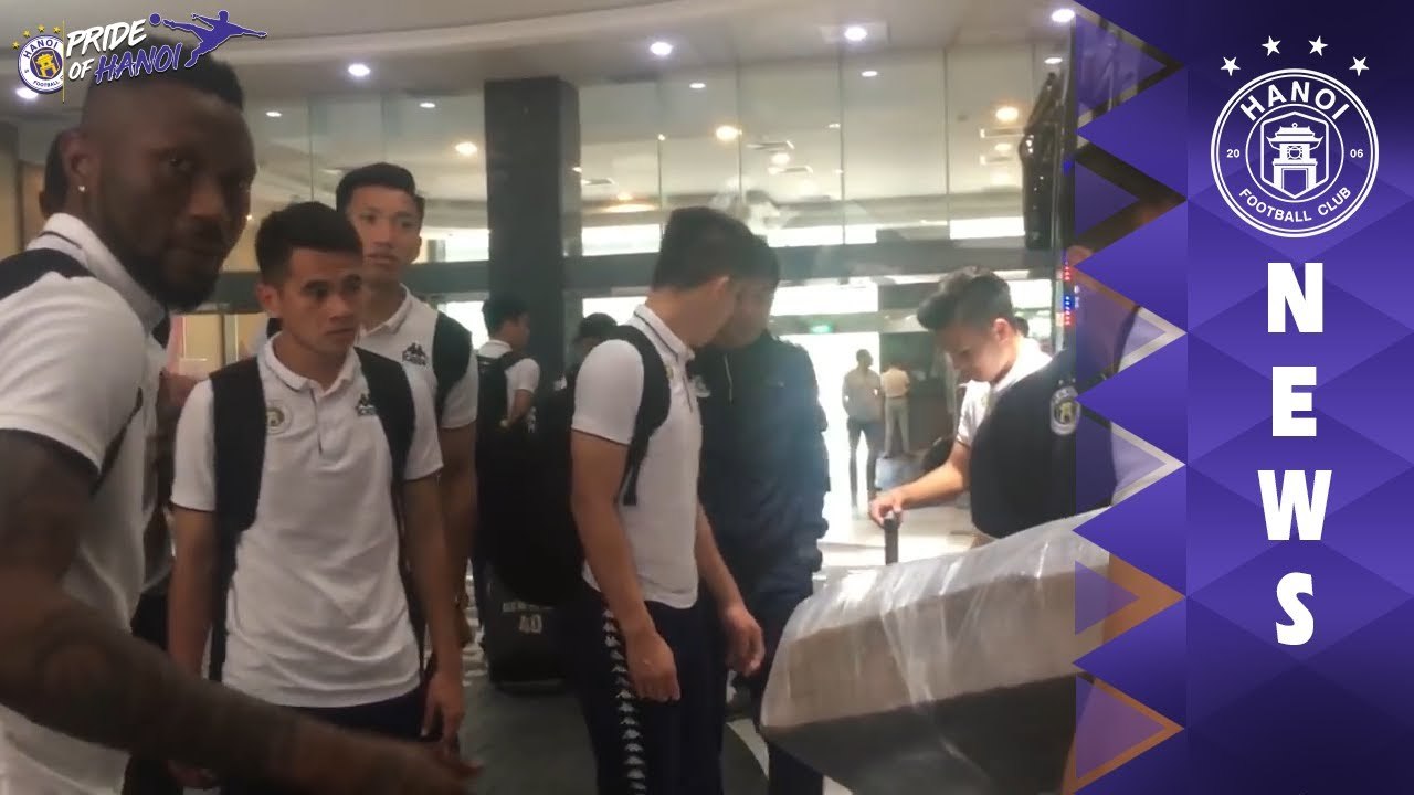 CLB Hà Nội có mặt tại Singapore, sẵn sàng cho thử thách mang tên Tampines Rovers tại AFC Cup