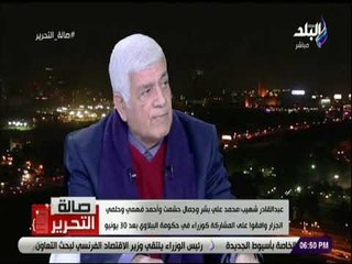 صالة التحرير - عبد القادر شهيب يكشف عن صاحب فكرة اعتصام رابعة