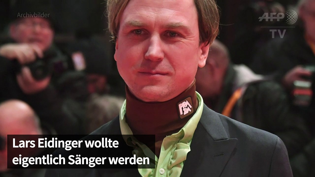 Schauspieler Lars Eidinger wäre gerne Sänger geworden