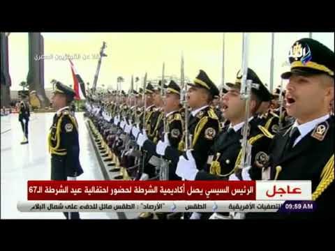 صدى البلد - الرئيس السيسى يضع إكليلا من الزهور على النصب التذكارى بأكاديمية الشرطة