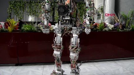 Konya İnsansı Robota Yüz Eklendi, Mimik Kabiliyeti Artırıldı