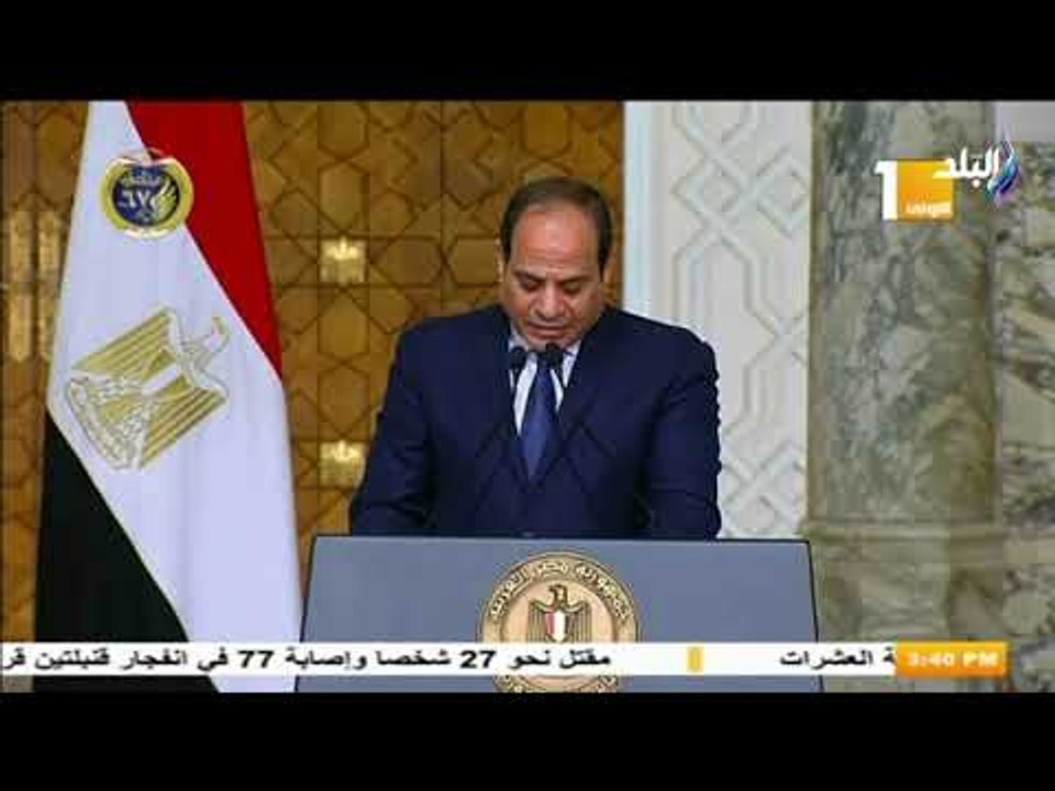 الرئيس السيسي: بحثت مع رئيس السودان مشروع ربط السكك الحديدية للبلدين