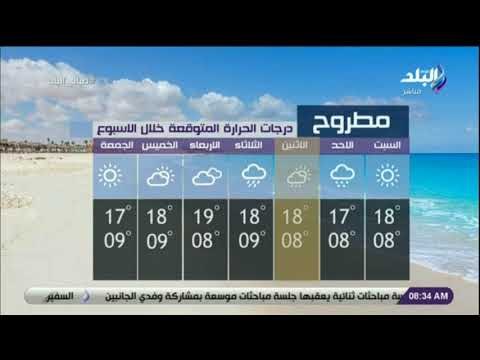 صباح البلد - تعرف على درجات الحرارة المتوقعة حتى نهاية الأسبوع