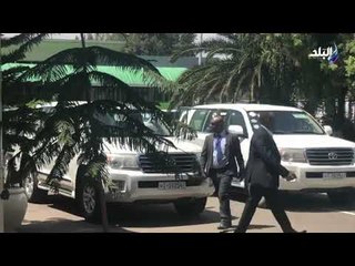 لحظة وصول الرئيس السيسى إلى أديس ابابا للمشاركة فى اجتماع الاتحاد الافريقي وتسلم مصر رئاسته