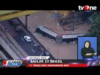 Bencana Banjir di Brasil, 11 Orang Tewas
