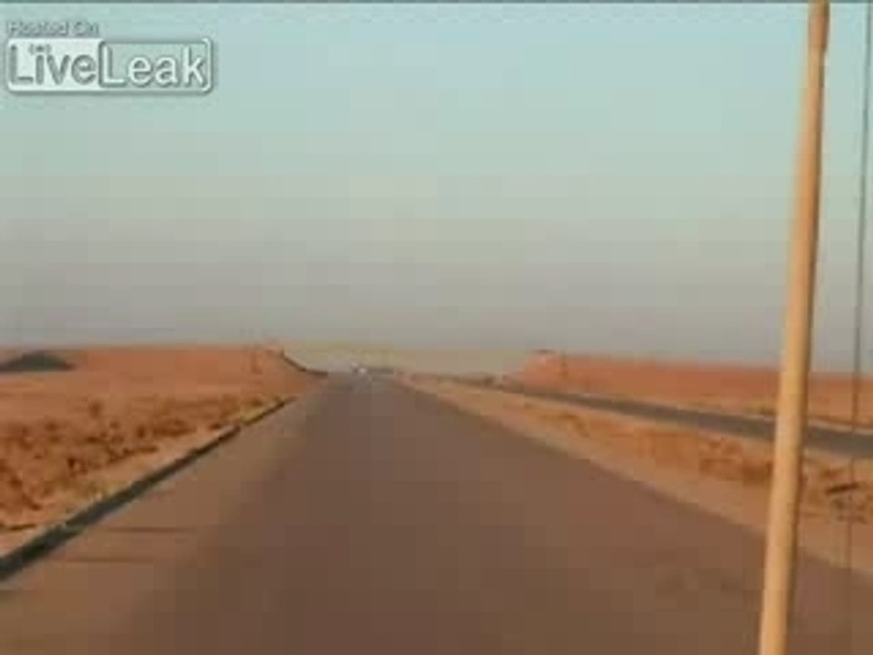 Explosion en Irak - Onde de choc