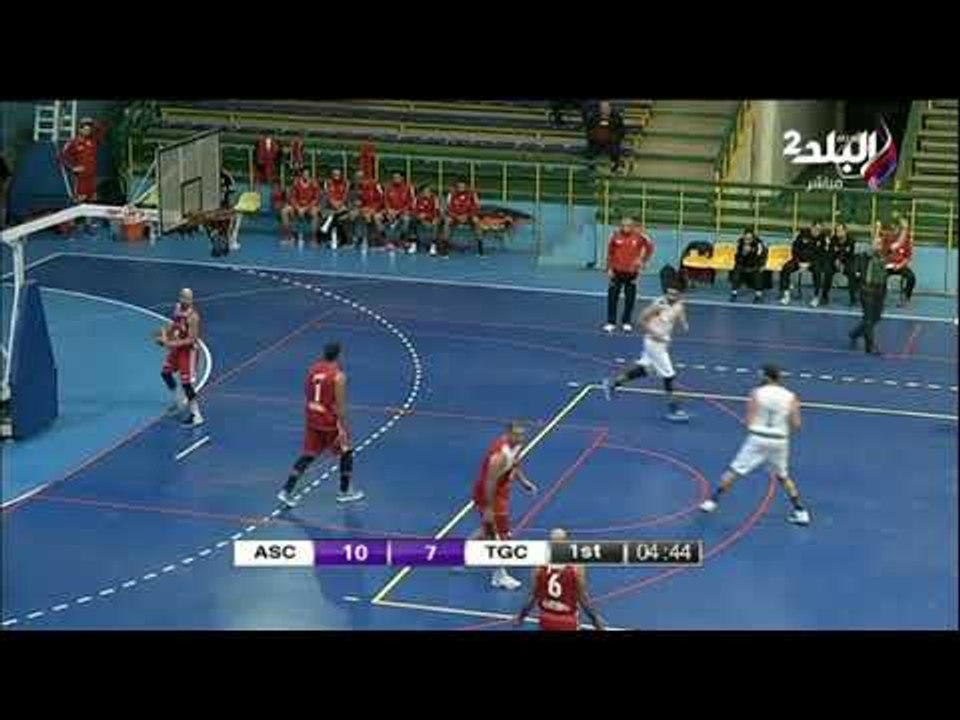 ملعب البلد - مباراة الأهلي والجيش في دوري كرة السلة
