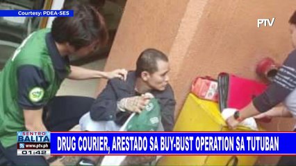 Drug courier, arestado sa buy-bust operation sa tutuban