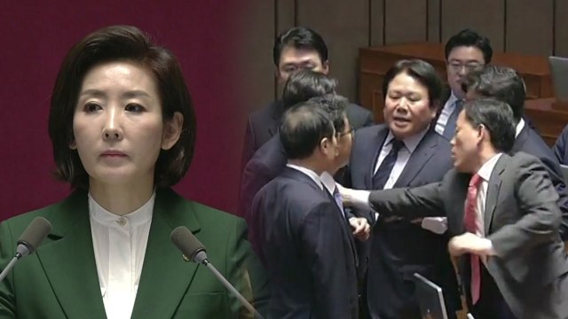 나경원 '대통령, 김정은 대변인' 발언 후폭풍 ...與 나경원 윤리위 제소 / YTN