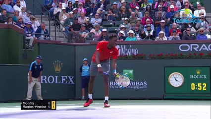 ATP - Indian Wells 2019 - La vie belle de Gaël Monfils continue ! Il attend Novak Djokovic" (Tennis Actu TV)