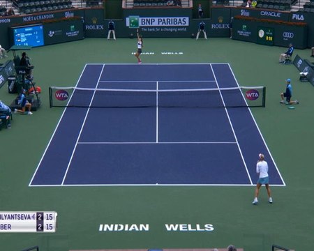 تنس:بطولة انديان ويلز: كيربير تهزم فيكيليانتسيفا 3-6 و 6-1 و6-3