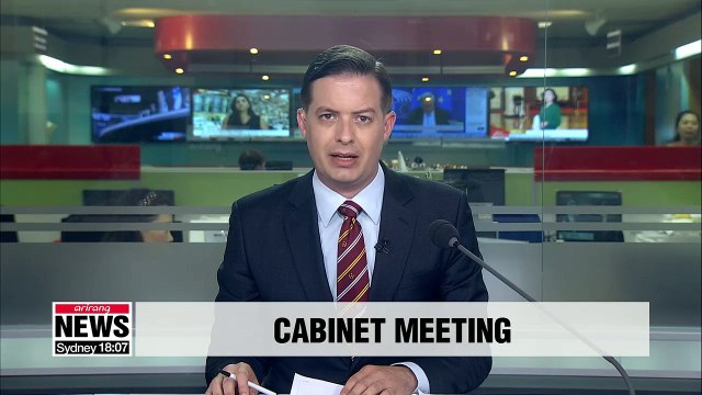 Bills related to people's livelihoods discussed at Cabinet meeting