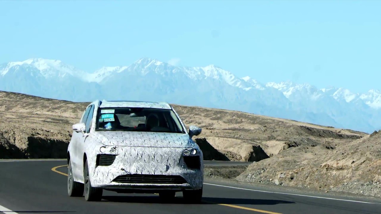 All-electric AIWAYS U5 - Testing in Public Road