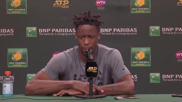 Indian Wells - Monfils : J'avais envie de mettre un jeu agressif