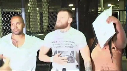 Conor McGregor arrested after smashing fan's phone