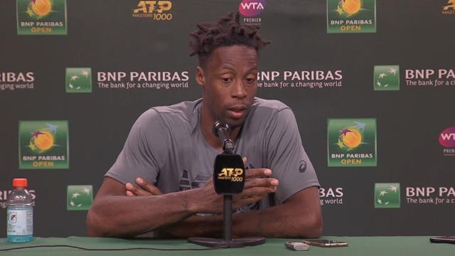 Indian Wells - Monfils : Il n'y a pas de bon moment pour affronter Djokovic