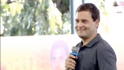Rahul Gandhi से जब छात्रा ने Modi से गले मिलने के बारे में पूछा, तो आया ये जवाब | वनइंडिया हिंदी