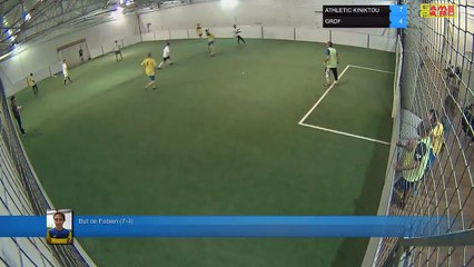 But de Fabien (7-4) - ATHLETIC KINIKTOU  Vs GRDF - 12/03/19 20:00 - LIGUE 3 - Poitiers Game Parc