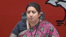 Smriti Irani attacks Rahul Gandhi Robert Vadra On Corruption | Oneindia News