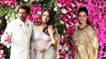 Kajol, Shahrukh Khan and Gauri Together At Akash Ambani & Shloka Mehta's GRAND Wedding Reception