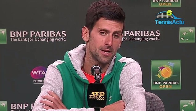 ATP - Indian Wells 2019 - Novak Djokovic, éliminé en simple, s'est calmé en double !