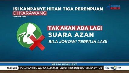 Hoaks di Karawang Sudutkan Capres 01