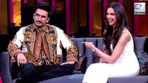 Ranveer & Deepika Gush About Each Other In An Unseen Video Of Koffee With Karan