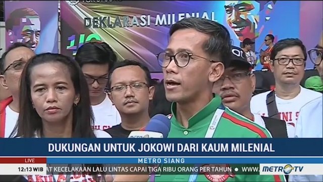 Milenial Surabaya Suarakan Dukungan untuk Jokowi-Ma'ruf